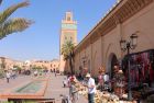 The Kasbah Mosque in Marrakech is a highlight of Morocco guided tours